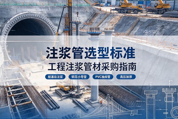 白水注浆管选型标准