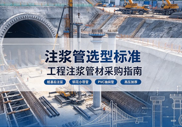 白水注浆管选型标准